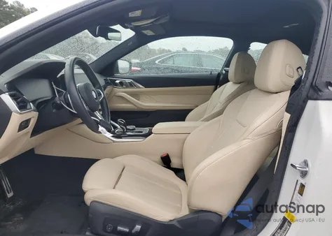 2023 BMW 430I из США, поврежденный, VIN WBA53AP01PCM38170